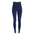 Leggings WINSHAPE "Functional Comfort HWL112C" Gr. XL, Normalgrößen, blau (dunkelblau) Damen Hosen Bauch-Weg-Effekt durch High Waist-Bund