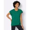 T-Shirt CASUAL LOOKS "Shirt" Gr. 48, grün Damen Shirts