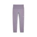 Trainingstights PUMA "SHAPELUXE Seamless Tights Damen" Gr. L, Normalgrößen, lila (pale plum purple) Damen Hosen