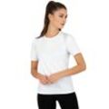 T-Shirt TRIGEMA "TRIGEMA COOLMAX Sport T-Shirt" Gr. XXL, weiß, Damen, 100% Polyester (recycelt), Shirts