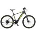 E-Bike FISCHER FAHRRAD "MONTIS 5.0i 504" Gr. 46, grau (schiefergrau matt), E-Bikes, 46cm, 29 Zoll (73,66cm), Pedelec, Elektrofahrrad für Damen u. Herren, MTB