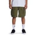 Cargoshorts DC SHOES "Tundra" Gr. L, grün (ivy green) Herren Hosen