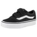 Sneaker VANS "Ward V" Gr. 34, schwarz Schuhe Klettschuh Sneaker low Skaterschuh mit Klettverschluss