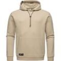 Kapuzenpullover RAGWEAR "Arrwen" Gr. L (52), beige (sand) Herren Pullover Gemütlicher Hoodie mit verstellbarer Kapuze