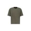 T-Shirt ALPHA INDUSTRIES "Alpha Industries Men - T-Shirts 3D Small Logo T", Herren, Gr. L, grün (schwarz olive), Obermaterial: 100% Baumwolle, Kurzarm, Shirts