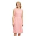 Sommerkleid BETTY BARCLAY "Betty Barclay Sommerkleid ohne Arm" Gr. 36, Normalgrößen, rosa (salmon rose), Damen, Obermaterial: 100% Leinen., Kleider, Form