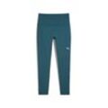 Trainingstights PUMA "SHAPELUXE Seamless Tights Damen" Gr. L, Normalgrößen, grün (cold green) Damen Hosen