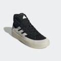 Sneaker ADIDAS SPORTSWEAR "ZNSORED HIGH" Gr. 40,5, schwarz-weiß (core schwarz, cloud weiß, core schwarz), Textil, Leder, Schuhe