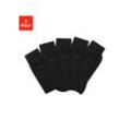 Socken BOSS "5P Uni Color CC" Gr. 39-42, schwarz (5x schwarz) Herren Socken in klassischer Unifarbe