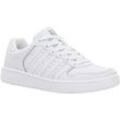 Sneaker K-SWISS "Court Palisades", Gr. 38, weiß, Synthetik, Leder, sportlich, Schuhe