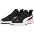 Sneaker PUMA "ANZARUN LITE" Gr. 38, schwarz (puma schwarz, puma weiß, peach smoothie) Schuhe