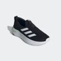 Slip-On Sneaker ADIDAS SPORTSWEAR "CLOUDFOAM MOVE LOUNGER" Gr. 41, schwarz (core schwarz, cloud weiß, hi, res gelb) Schuhe