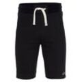 Sweatshorts OCEAN SPORTSWEAR "Relax Fit", Herren, Gr. L (52/54), N-Gr, schwarz, Sweatware, Obermaterial: 100% Baumwolle, casual, bequem kurz, Hosen, mit Reißverschlusstaschen