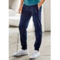 Sweathose KANGAROOS Gr. S (44/46), N-Gr, blau (navy) Herren Hosen mit Reißverschluss am Saum