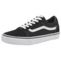 Sneaker VANS "Ward" Gr. 31,5, schwarz-weiß Schuhe Skaterschuh Schnürschuh Sneaker low