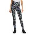 Leggings BETTY BARCLAY "Betty Barclay Leggings mit hohem Bund", Damen, Gr. M, US-Größen, schwarz (schwarz, pink), Obermaterial: 92% Viskose, 8% Elasthan., sportlich, figurbetont lang, Hosen, Design