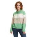 Strickpullover BETTY & CO "Betty Co mit Color Blocking" Gr. 42, grün (grün, nature) Damen Pullover Color Blocking