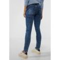 Comfort-fit-Jeans STREET ONE Gr. 31, Länge 32, blau (authentic indigo wash) Damen Jeans 4-Pocket Style