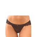 Slip VIVANCE, Damen, Gr. 48/50, schwarz, Spitze, Obermaterial: 88% Polyamid, 12% Elasthan, Unterhosen, aus zarter Jacquardspitze mit edlem Accessoire