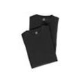 T-Shirt LERROS "LERROS Rundhals Doppelpack T-Shirt in Premium Baumwollqualität" Gr. 4XL, schwarz, Herren, 100% Baumwolle, Shirts