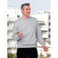 Sweatshirt FRUIT OF THE LOOM Gr. M, grau (grau, meliert) Herren Sweatshirts