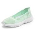 Sneaker LASCANA Gr. 35, grün (mint) Damen Schuhe Slip-On-Sneaker, Slipper, Ballerina, Halbschuhe VEGAN