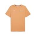 T-Shirt PUMA "Mercedes-AMG Motorsport Graphic Herren" Gr. L, orange (bright melon orange) Herren Shirts