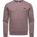 Sweater RAGWEAR "Indie" Gr. XL (54), lila (mauve) Herren Sweatshirts Cooler Basic Pullover