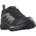 Wanderschuh SALOMON "WANDER GORE-TEX", Gr. 41, schwarz, Synthetik, Textil, sportlich, Schuhe, wasserdicht, Trailrunningschuhe