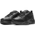 Trainingsschuh NIKE "AIR MONARCH IV" Gr. 40, schwarz (schwarz, schwarz), Synthetik, Leder, Textil, Schuhe