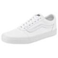 Sneaker VANS "Ward" Gr. 41, weiß Schuhe Sneaker low Skaterschuh aus textilem Canvas-Material