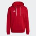 Kapuzensweatshirt ADIDAS PERFORMANCE "ENT22 HOODY" Gr. L, rot (team power 2) Herren Sweatshirts