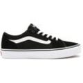 Sneaker VANS "Filmore Decon" Gr. 40, schwarz-weiß (schwarz, weiß) Schuhe Skaterschuh Canvassneaker Sneaker low