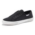 Sneaker LASCANA Gr. 36, schwarz Damen Schuhe Damenschuh Skaterschuh Slip-on-Sneaker Sneaker low Sommerschuh Slipper, Halbschuh, Slip-On-Sneaker bequem zum Reinschlüpfen