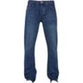 Bequeme Jeans ROCAWEAR "Rocawear Herren Rocawear TUE Rela/ Fit Jeans", Herren, Gr. W34 L32, Länge 32, blau (blau washed), 100% Baumwolle, casual, Jeans