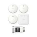 Bosch Smart Home - Starter Set Brandschutz mit 3 Rauchwarnmelder (Gen. 2) + gratis Thermostat