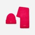 UGG® Grobstrickset für Kinder in Cerise, Größe O/S