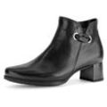 Stiefelette GABOR "St. Tropez" Gr. 37, schwarz Damen Schuhe mit Schmuckelement