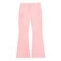 Sweathose JUICY COUTURE "CAISA PANT Damen" Gr. L, EURO-Größen, pink (candy pink), Damen, 46% BAUMWOLLE 32% VISKOSE 22% POLYESTER, Hosen, Trainingshose Damen, Sweathose, Velour, Jogginghose mit Glitzer, Sale