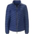 Daunen-Steppjacke Stehkragen MYBC blau, 46