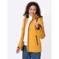 Steppjacke CASUAL LOOKS Gr. 18, gelb (ocker) Damen Jacken