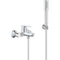 Grohe - Euphoria Cosmopolitan, Stick 1-Jet-Brauseset + Einhebel-Wannen-/Duschmischer, Chrom (23914001-Euphoria)