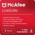 McAfee LiveSafe – 1 Gerät – 3-Jahres-Abonnement