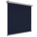 HOMELUX Verdunkelungsrollo Klemmfix ohne Bohren - Verdunklungsrollo Fensterrollo Rollo Seitenzugrollo Klemmrollo für Fenster & Tür Dunkelblau 120 x 150 cm