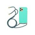 Handykette Hülle Handy Schutz für Apple iPhone 15 Pro Max Case Cover Etuis Kette