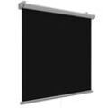 HOMELUX Verdunkelungsrollo Klemmfix ohne Bohren - Verdunklungsrollo Fensterrollo Rollo Seitenzugrollo Klemmrollo für Fenster & Tür Schwarz 120 x 150 cm