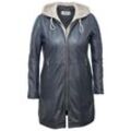 Langjacke MAZE "42021316" Gr. 42, blau (navy) Damen Jacken