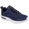 Sneaker SKECHERS "Dyna Air" Gr. 41, blau (navy), Herren, Textil, Synthetik, Schuhe, mit Air-Cooled Memory Foam, Freizeitschuh, Halbschuh, Schnürschuh