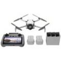 DJI Mini 4 Pro Fly More Combo (DJI RC 2) inkl. Smart Controller Quadrocopter RtF Kameraflug Hellgrau (matt)