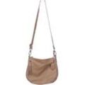 Abro Damen Handtasche, beige, Gr.